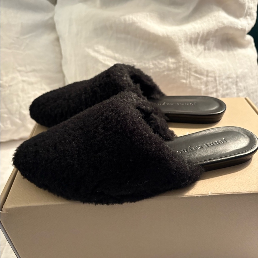 Jenni Kayne Shearling Mule-Size 6